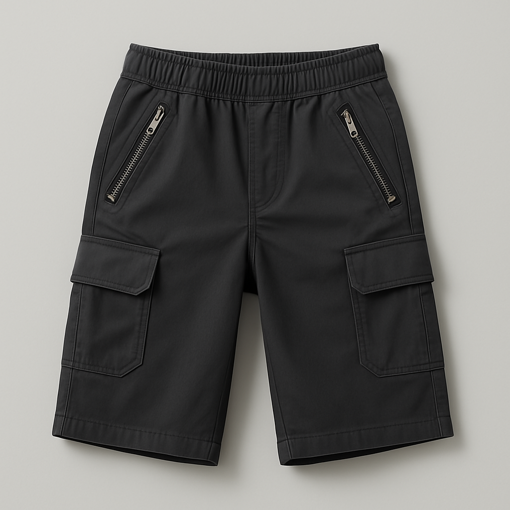 Urban Streetwear Style Kids Shorts