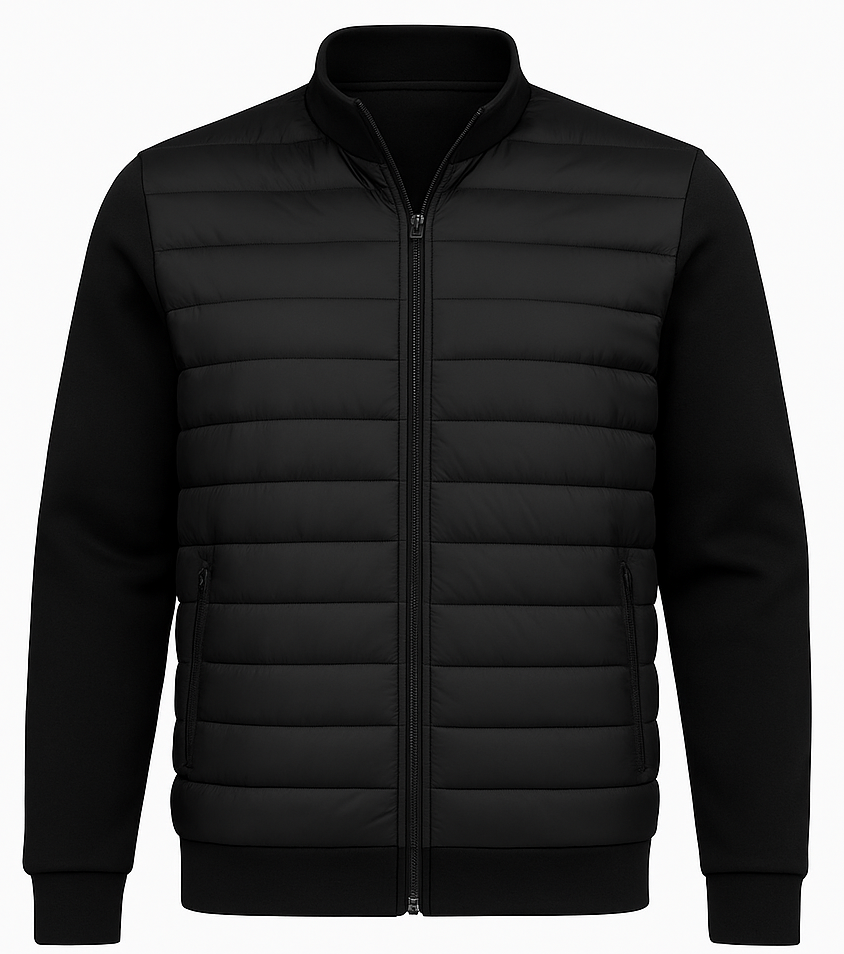 Shield Black Puffer Jacket
