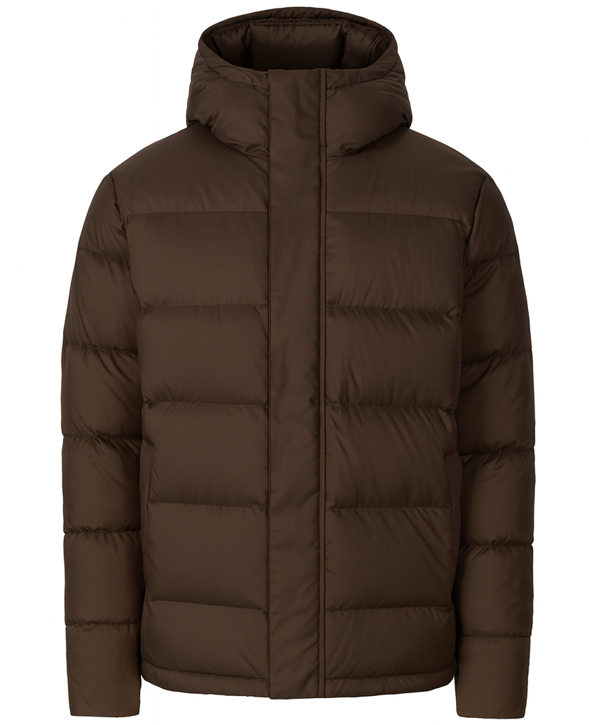 Mocha Shield Puffer Jacket