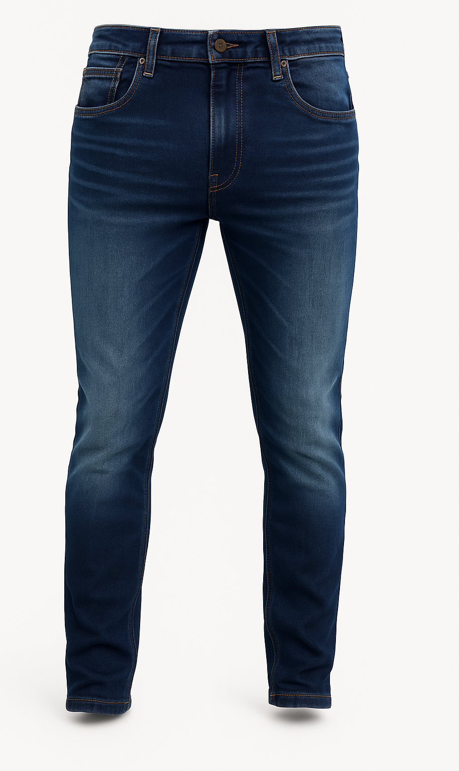 Premium Blue Washed Slim Fit Jeans