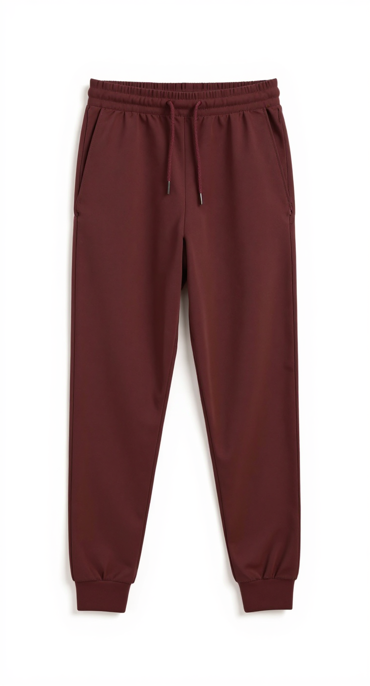 Burgundy Jogger Pants