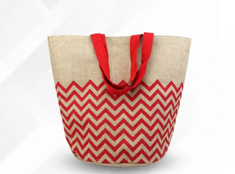 Round Jute Shopping/Tote Bag,